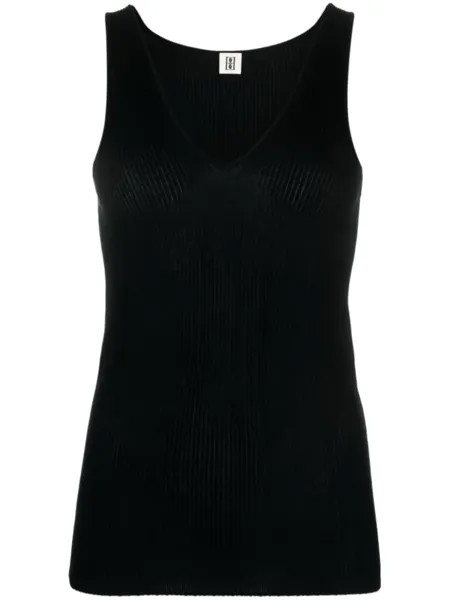 By Malene Birger топ Rory в рубчик, черный