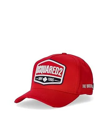 Dsquared2 Красная бейсболка с логотипом Мужчина