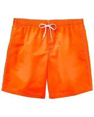 Мужские плавки Sundek с эластичной резинкой на талии, оранжевый Xxl