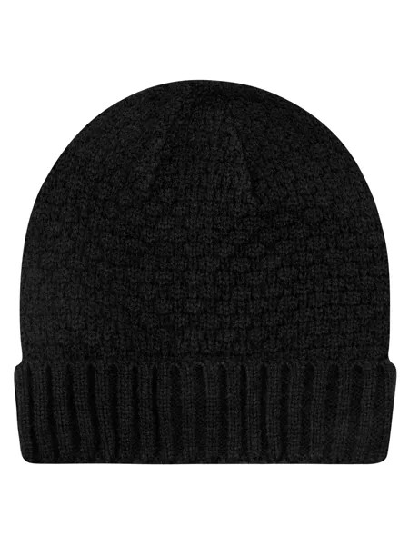 Шапка мужская oodji 8L043057M черная S/L