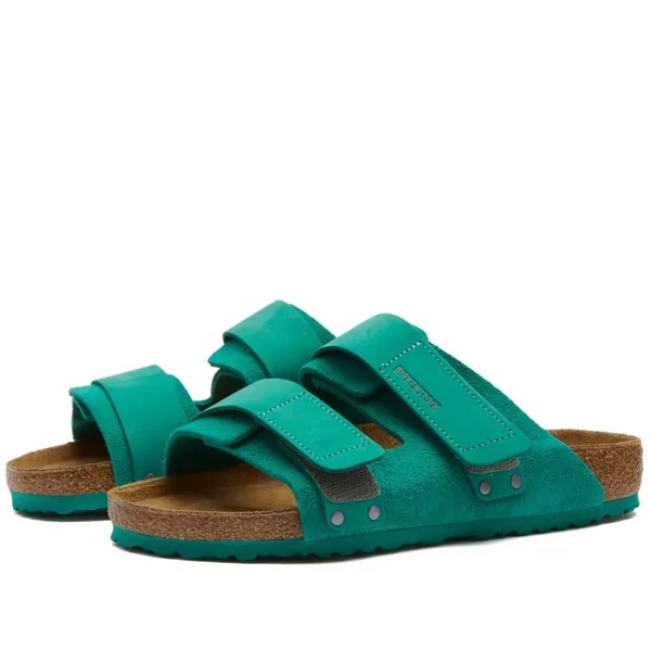 Сандалии Birkenstock Uji - End. Uk Exclusive, цвет Digital Green Suede