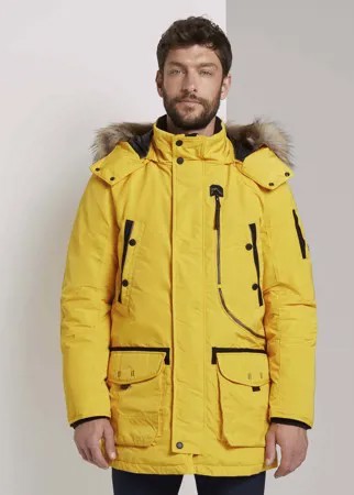 Парка мужская TOM TAILOR 1020707 желтая XL