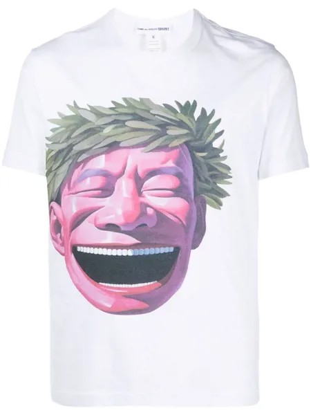 Comme Des Garçons Shirt футболка с графичным принтом