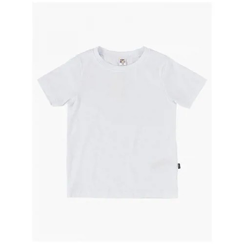 Футболка Mini Maxi, хлопок, размер 164, белый
