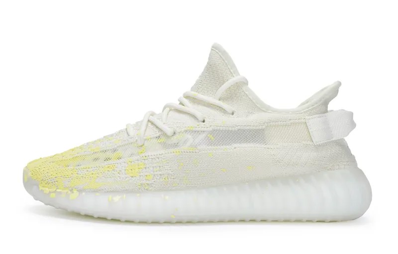 Кроссовки adidas originals Yeezy Boost 350 V2 Lifestyle Shoes Unisex Low-top Yellow, белый/желтый