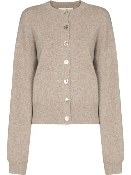 Extreme cashmere кардиган Chou с круглым вырезом