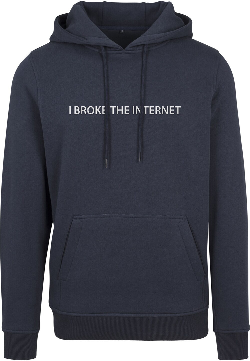 Толстовка Merchcode I broke, темно-синий