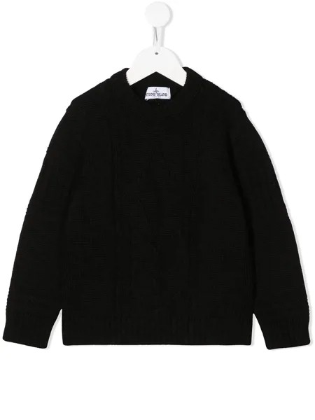 Stone Island Junior свитер с круглым вырезом