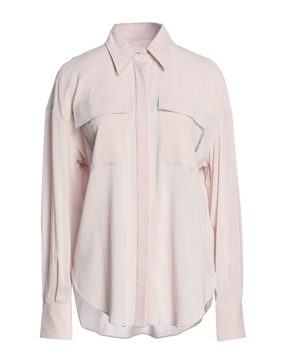 Рубашка Brunello Cucinelli, розовый