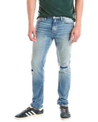 Hudson Jeans Axl Repaired Indigo Slim Мужские джинсы