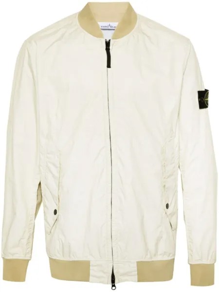 Stone Island куртка Membrana 3L TC с капюшоном, нейтральный цвет