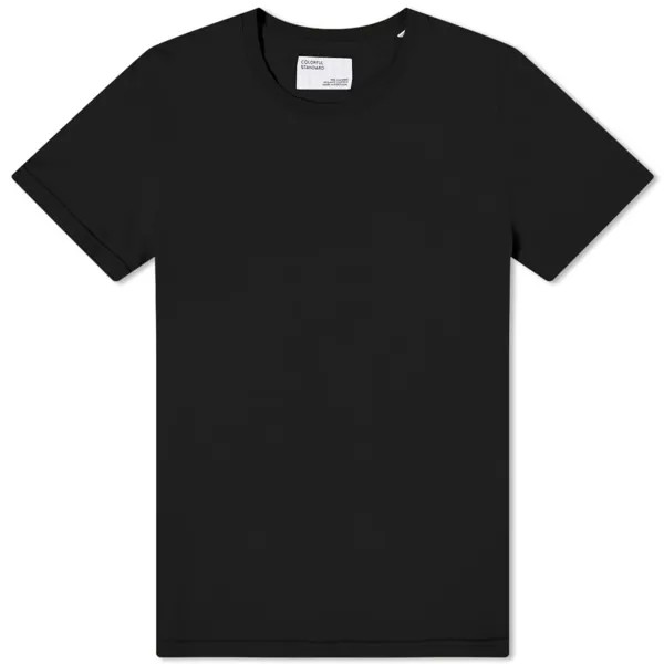 Colorful Standard Легкая Органическая футболка, черный