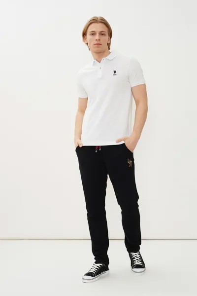 Спортивные брюки мужские U.S. POLO Assn. G081SZ0OP0R-HENBIXSK20 черные XS