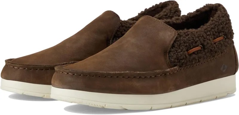 Лоферы Moc-Sider Leather/Teddy Sperry, коричневый