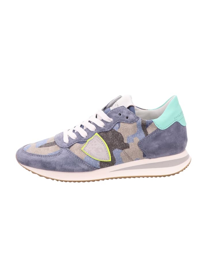 Низкие кроссовки Philippe Model Low, синий