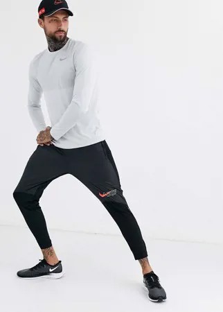 Черные джоггеры Nike Running Air Pack Phantom-Черный