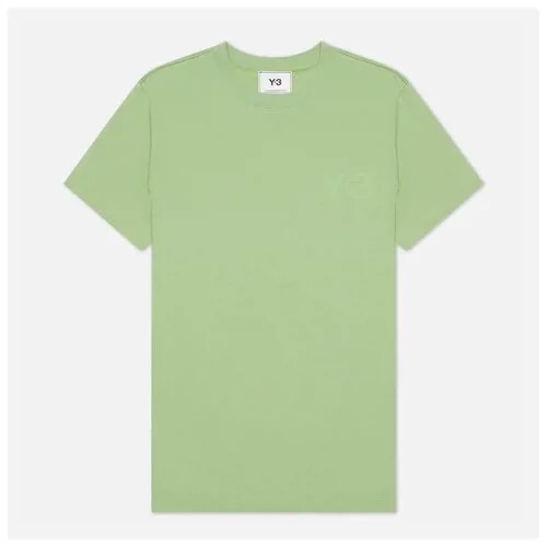 Женская футболка Y-3 Classic Logo зелёный , Размер XXS