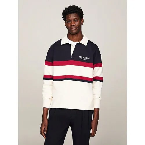 Пуловер TOMMY HILFIGER, размер S, бежевый