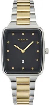 Fashion наручные  женские часы Obaku V271LDCBSF. Коллекция Links