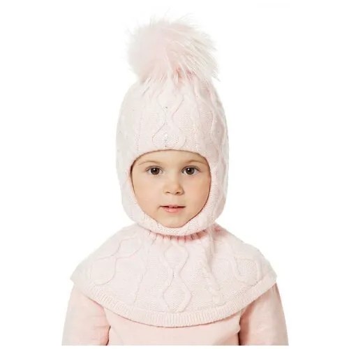 Шапка-шлем для девочки Kotik Пифия 6 лет св. розовый