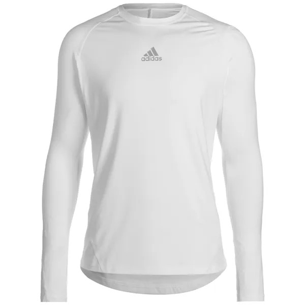 Лонгслив adidas Performance Trainingsshirt AlphaSkin, белый