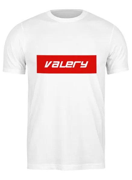 Футболка унисекс Printio Valery белая 3XL