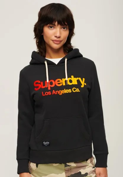 Толстовка TONAL RAINBOW Superdry, цвет washed black