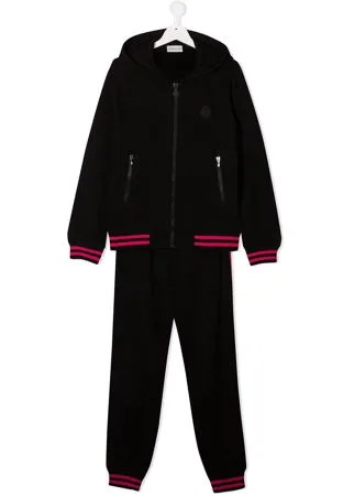 Moncler Enfant спортивный костюм с полосками