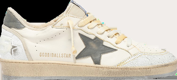 Кроссовки Golden Goose Ball Star 'White Grey', белый