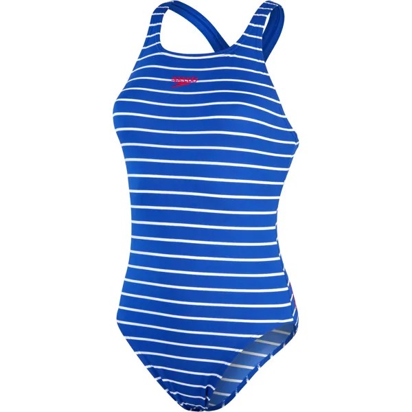 Купальник Speedo Schwimmanzug Eco Emdurance+ Medalist, цвет chroma blue white