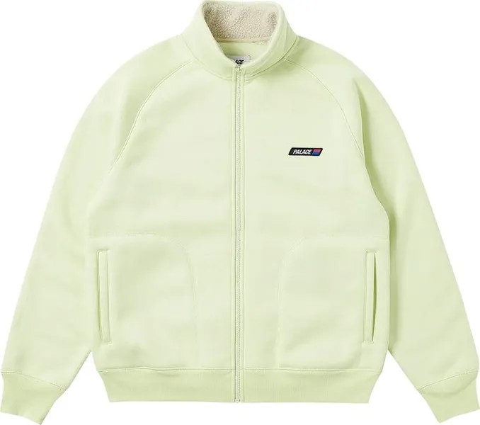 Толстовка Palace Fleece Bonded Full Zip 'Mojito', зеленый