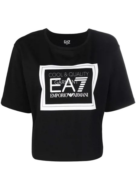 Ea7 Emporio Armani футболка Quality Garment с логотипом