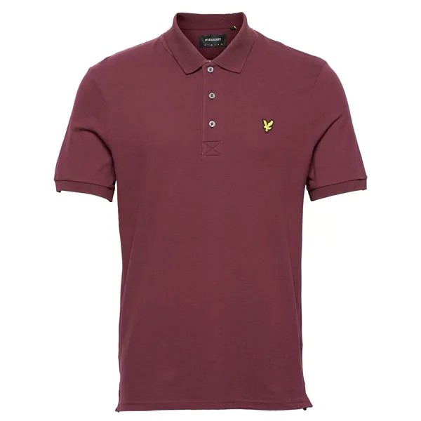 Поло Lyle & Scott Plain, красный