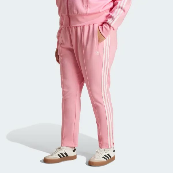 Спортивные брюки Adicolor SST (большие размеры) Adidas, цвет Bliss Pink