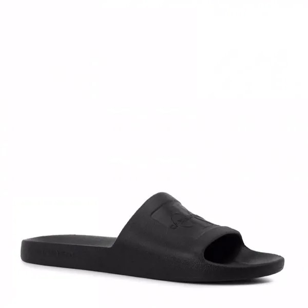 Мужские шлепанцы CALVIN KLEIN JEANS SLIDE MONOGRAM DEBOSSED YM0YM00060 цв. черный 46 EU