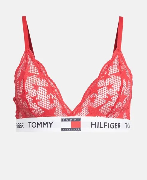 Треугольный бюстгальтер Tommy Hilfiger, красный