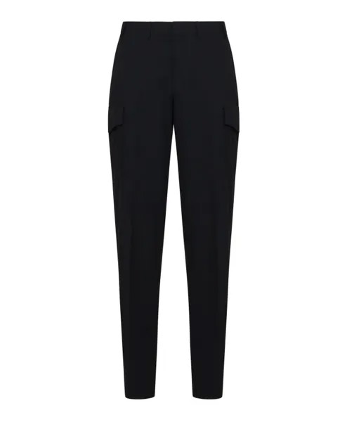 Сбросить брюки Lardini, черный