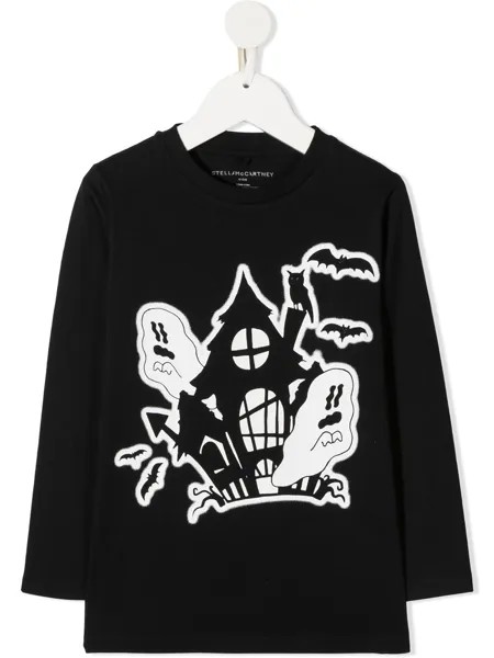 Stella McCartney Kids футболка с принтом