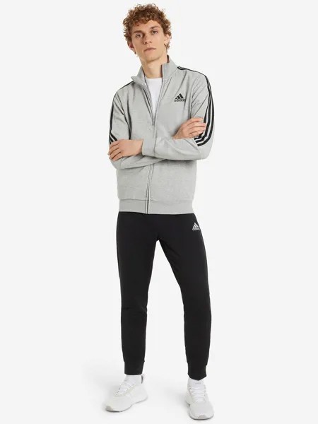 Костюм мужской adidas Essentials, Серый, размер 56
