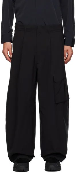 Черные брюки со складками Descente ALLTERRAIN