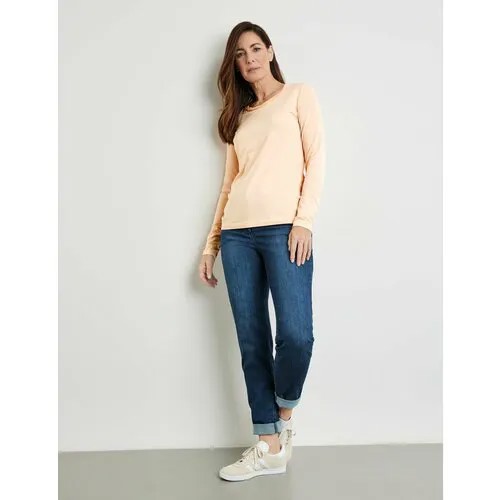 Лонгслив Gerry Weber, размер 38, , оранжевый