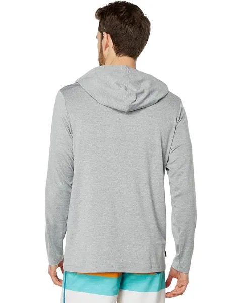 Футболка с длинным рукавом O'Neill Trvlr UPF Hooded Long Sleeve Tee, цвет Heather Grey