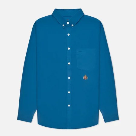Мужская рубашка thisisneverthat Crown Oxford, цвет синий, размер L