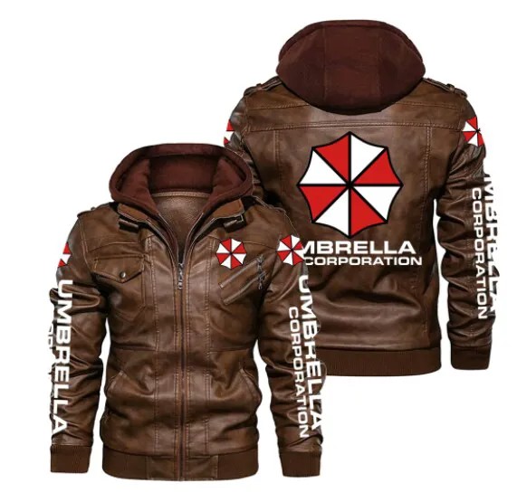 Новинка 2022, мужские кожаные куртки с зонтиком, зимняя повседневная мотоциклетная куртка из искусственной кожи, байкерские кожаные пальто, брендовая одежда, европейские размеры