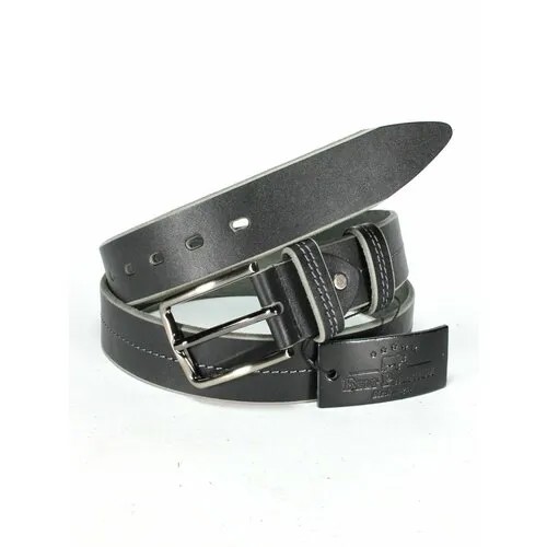 Ремень PREMIUM BELT, размер 110, серый