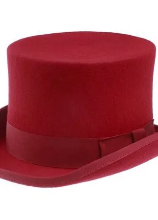 Шляпа CHRISTYS арт. FASHION TOP HAT cwf100006 (красный), размер 57