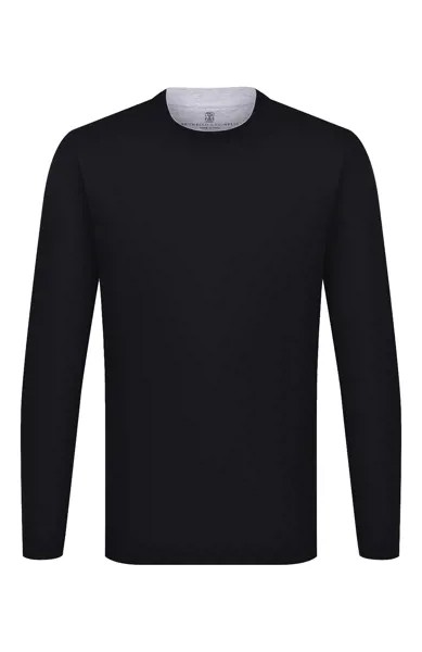 Хлопковый лонгслив Brunello Cucinelli