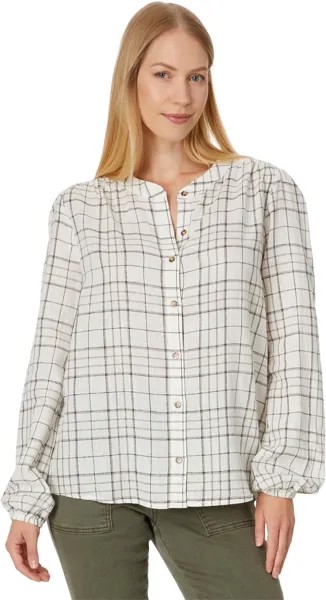 Рубашка Sanctuary As You Are Button Front, цвет Graphic Windowpane