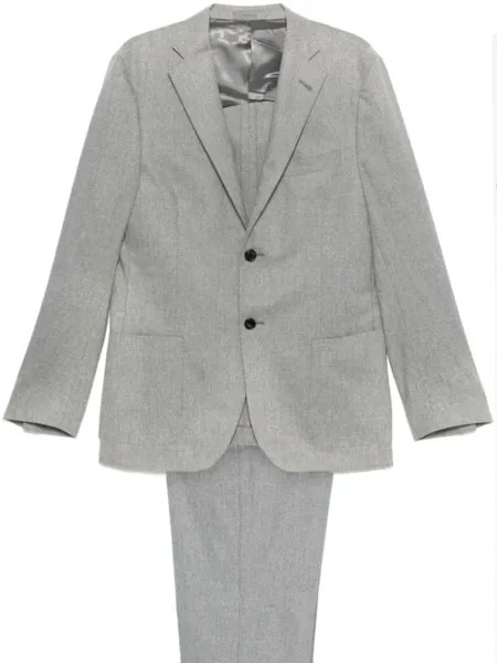 Corneliani однобортный костюм, серый