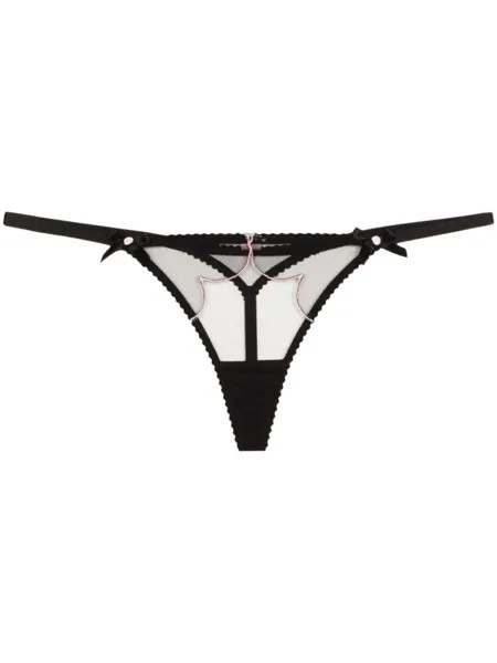 Agent Provocateur трусы-стринги Lorna, черный